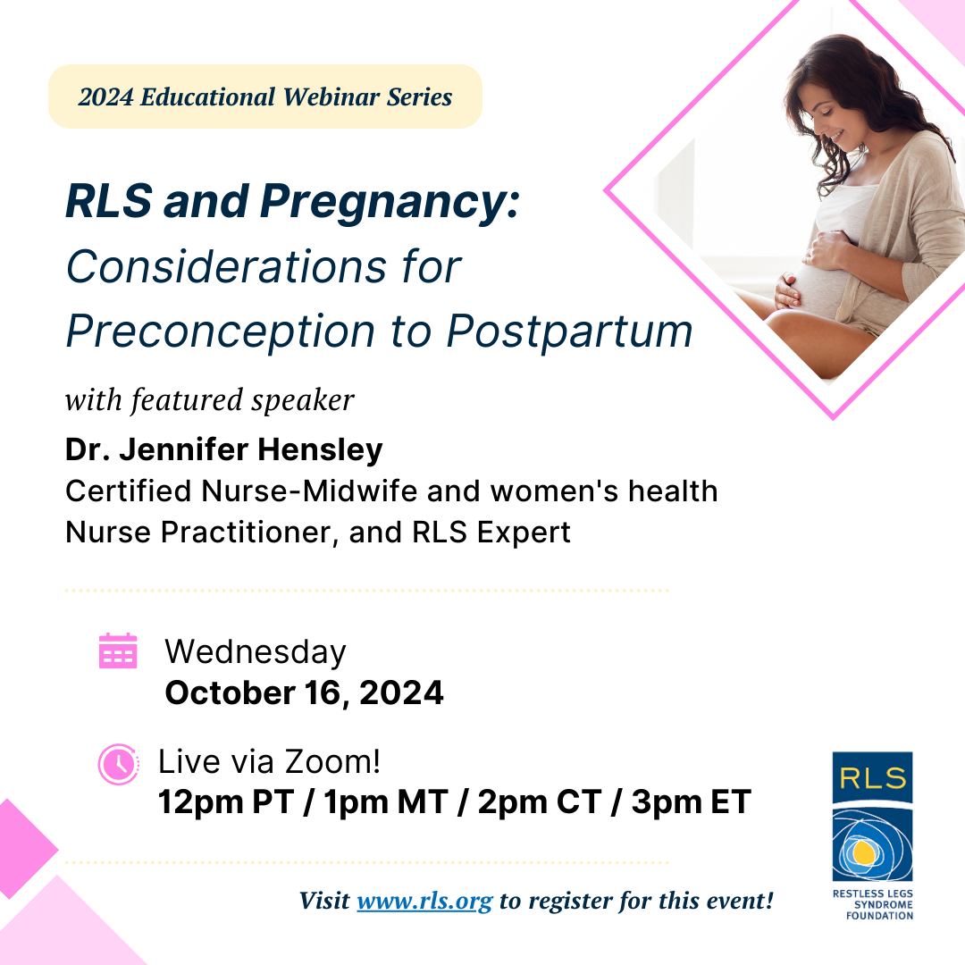 RLS and Pregnancy webinar